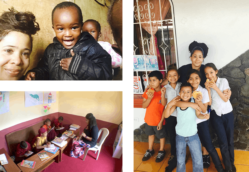 Volunteer photos from IVHQ legend Valandia Justice