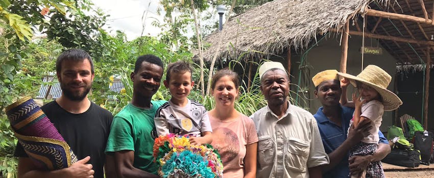 International Volunteer HQ local team in Zanzibar, Africa.