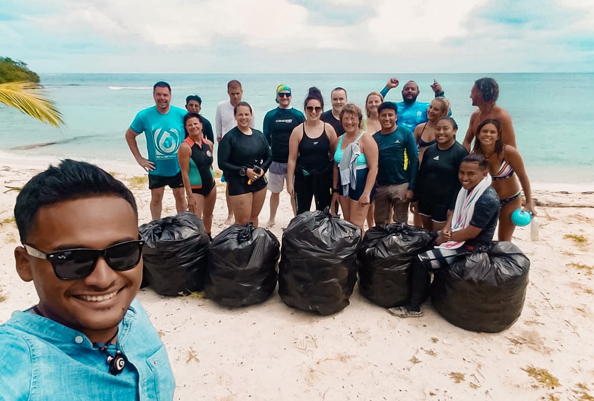 Removed 14,701 pounds of plastic and trash from the ocean.