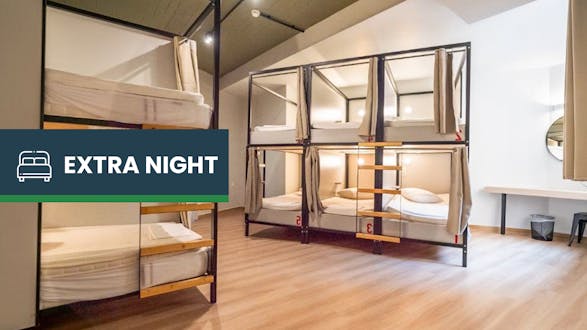 Extra Night of Accommodation in a Shared Room with Breakfast 