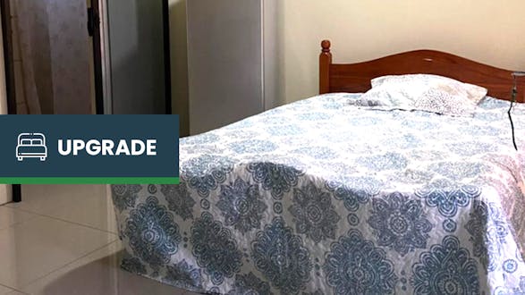 Private Room Upgrade (single occupancy, shared bathroom)