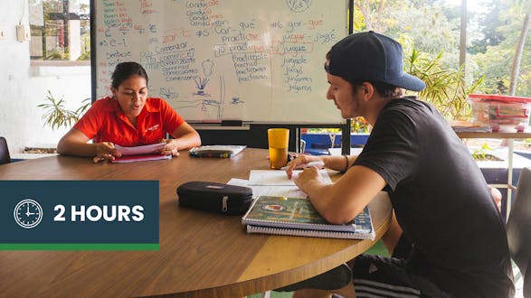 Spanish Language Lesson - Manuel Antonio - Private 2 hours/day