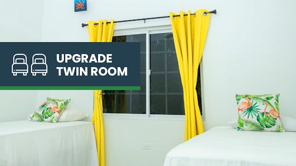 Private Room Upgrade - Twin Room