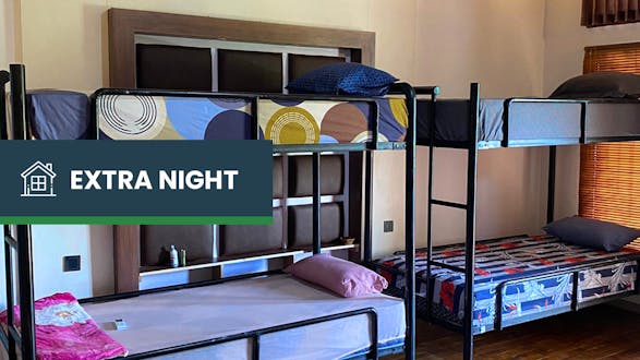 Extra night of accommodation 