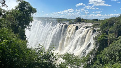 Microlight Flight above the Falls