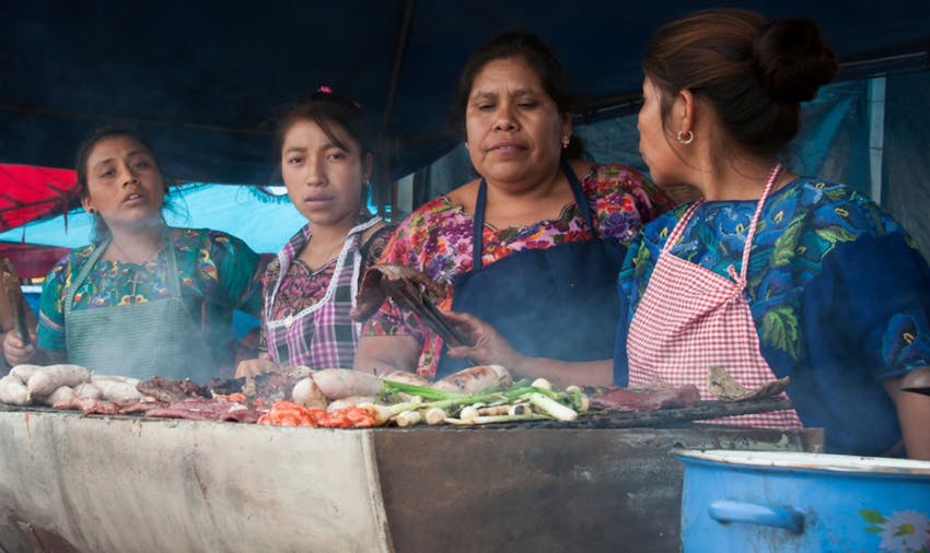 Enjoy tasty food when volunteering in Guatemala