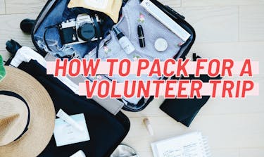 How to pack to volunteer abroad with IVHQ