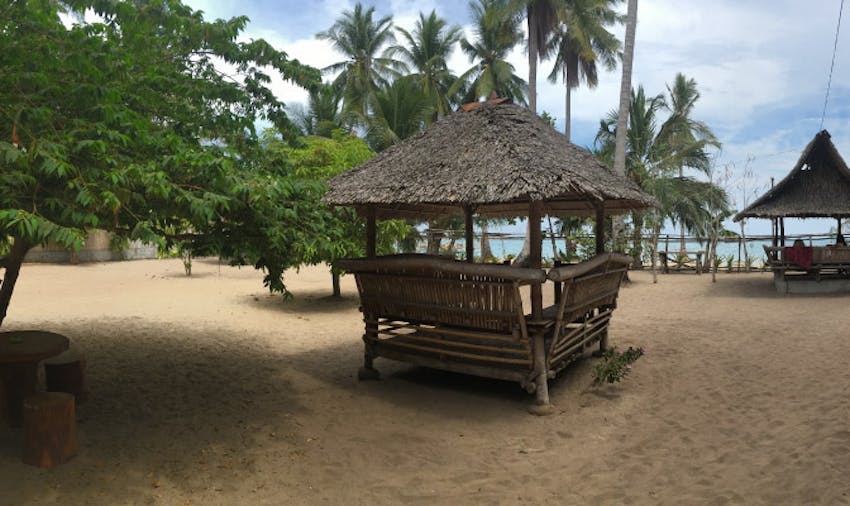 The location of the volunteer accommodation in the Philippines