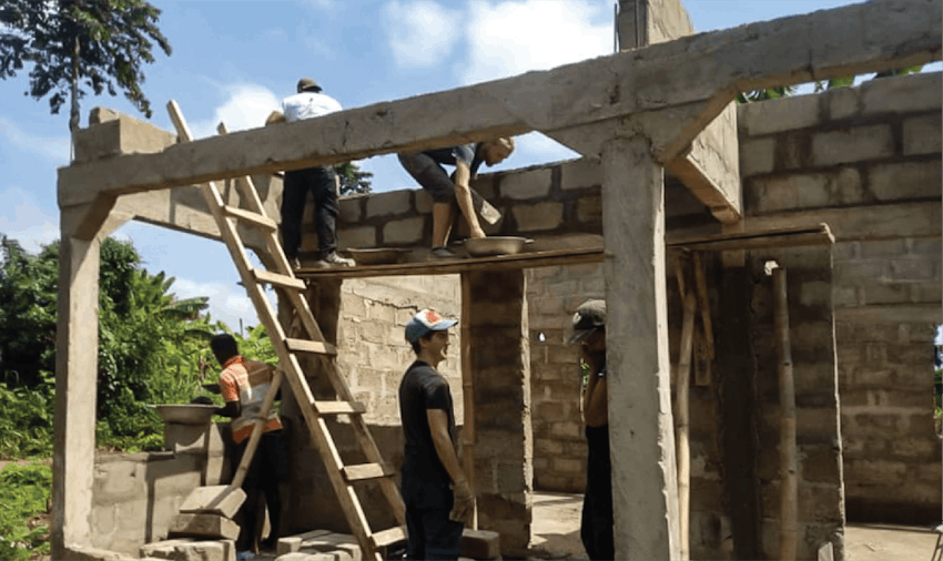 Construction and Renovation volunteering in Ghana