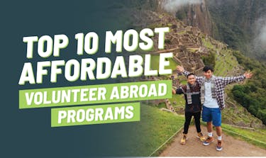 Cheap volunteer abroad programs 2022 with IVHQ