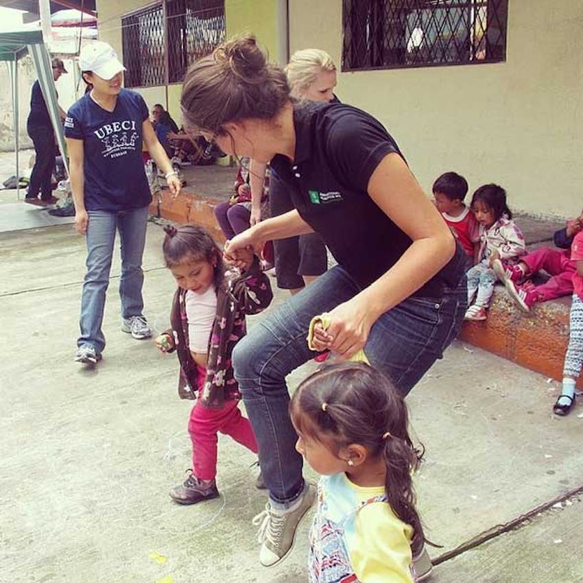 IVHQ's Lydia visits our program in Ecuador