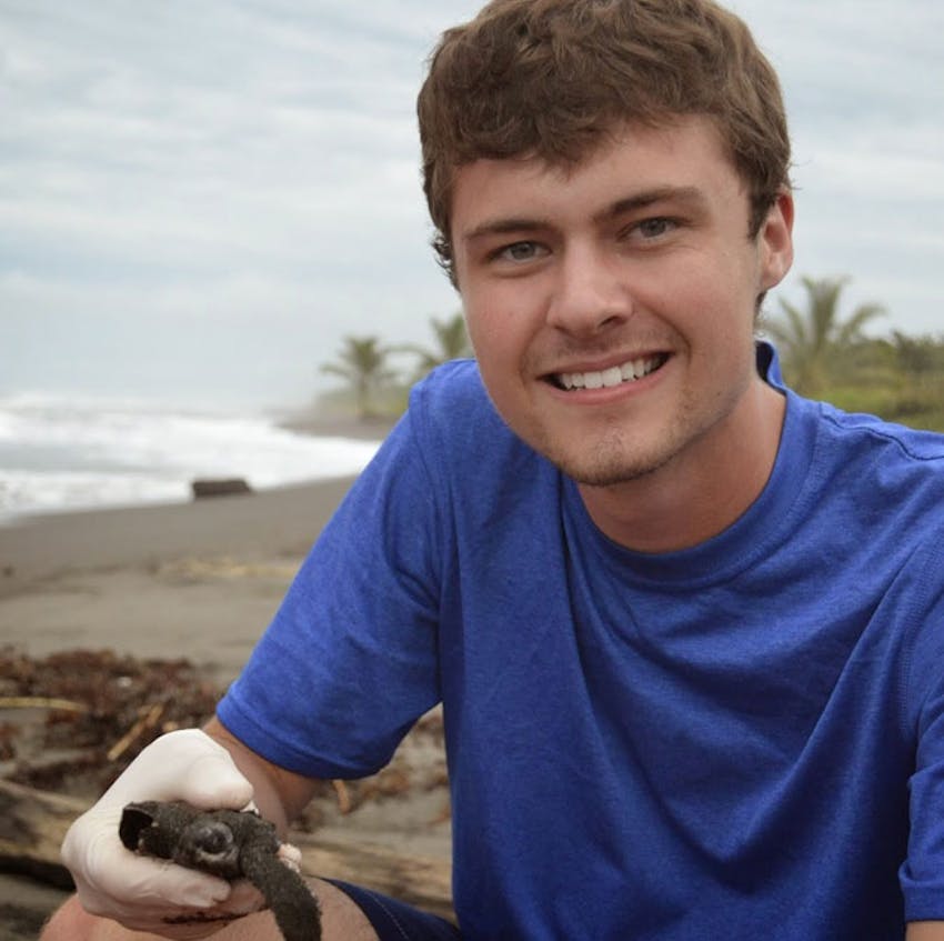 IVHQ volunteer Erik on an alternative break in Costa Rica