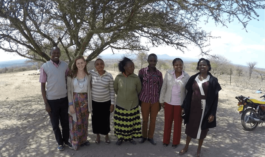 IVHQer Volunteer of the Year volunteering in Kenya