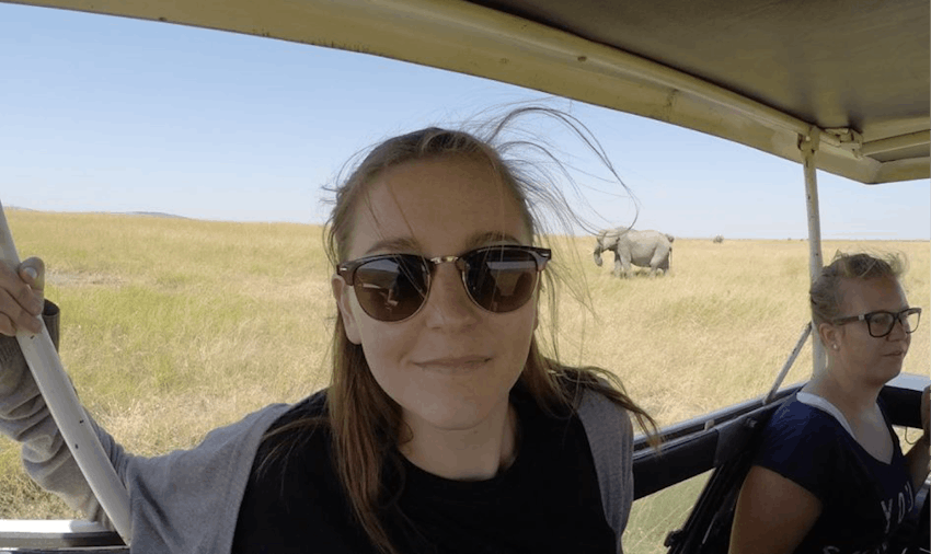 IVHQer Volunteer of the Year with her host family