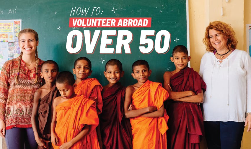 How to volunteer abroad over 50 and the best programs for adults