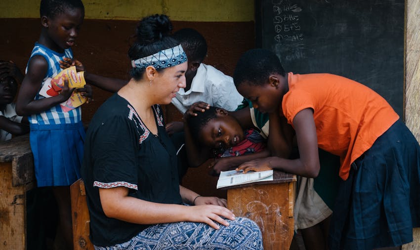 Volunteering in Ghana Teaching English