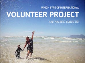 Which type of international volunteer project suits you?