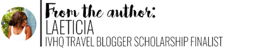 IVHQ Travel Blogger Scholarship Finalist Laeticia
