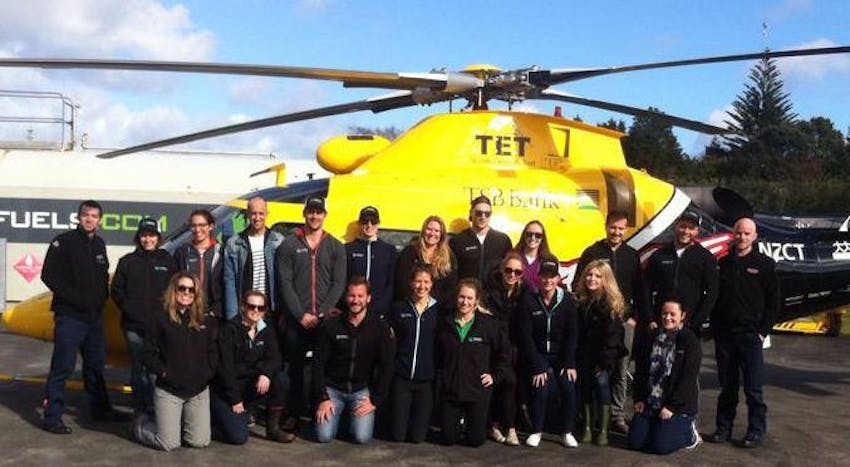 IVHQ and Taranaki Rescue Helicopter Trust