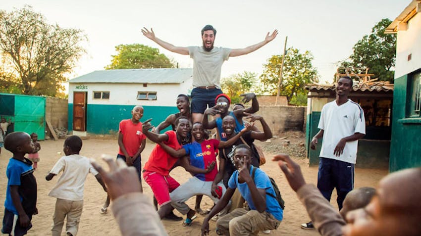 Andrew Ahmed in Zambia on the IVHQ Video Tour