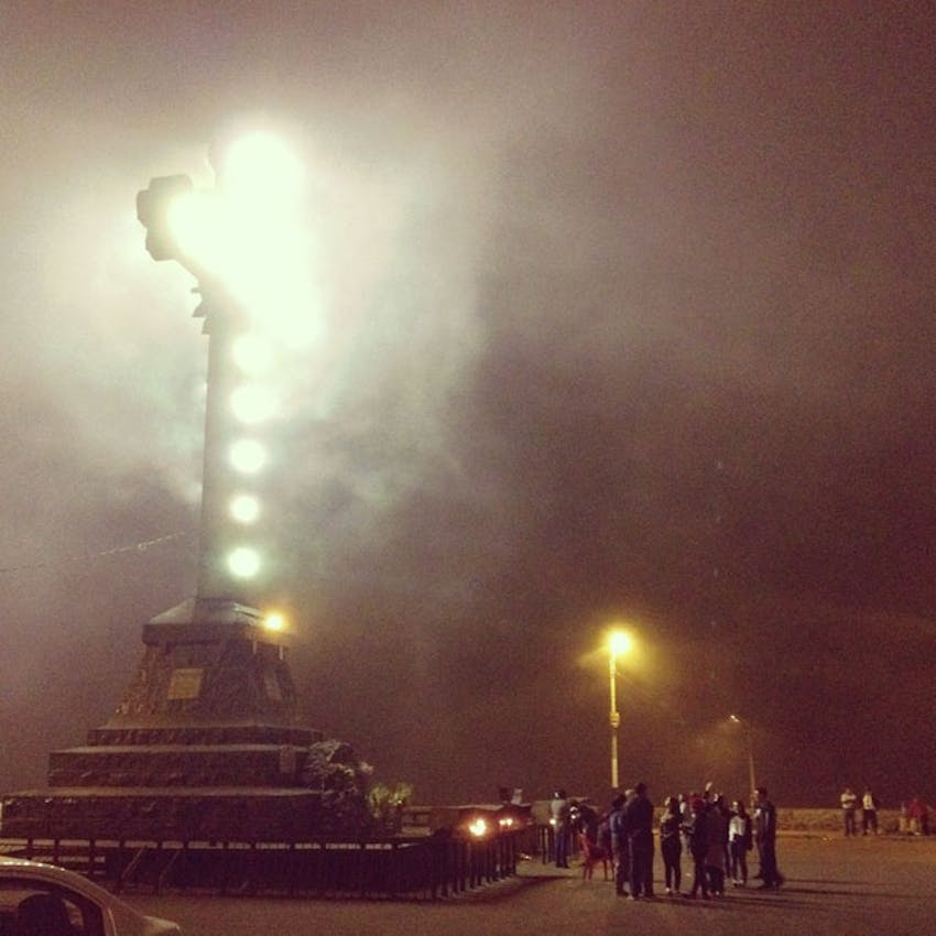 Lookout over Lima on an IVHQ volunteer program
