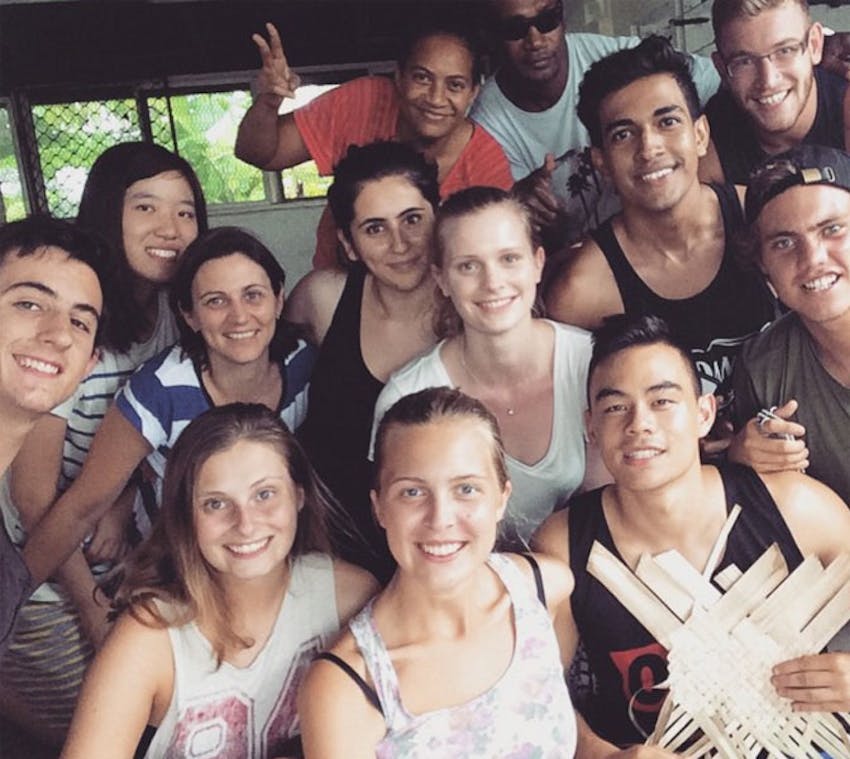 Meet with other IVHQ volunteers in Fiji