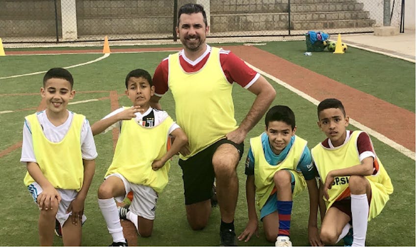 volunteer soccer coaching abroad