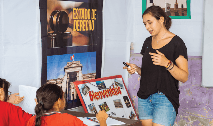 Study abroad volunteer program in Lima with International Volunteer HQ