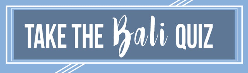 Where Should You Volunteer in Bali - Take The Quiz