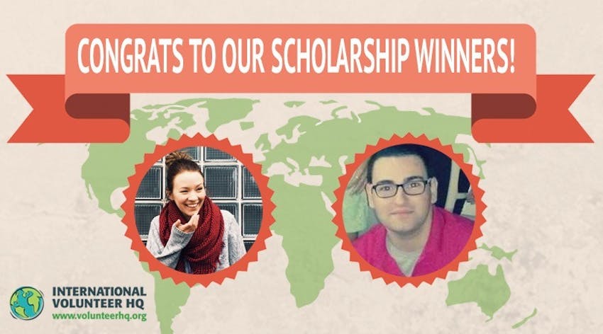 IVHQ volunteer scholarship winners 2015