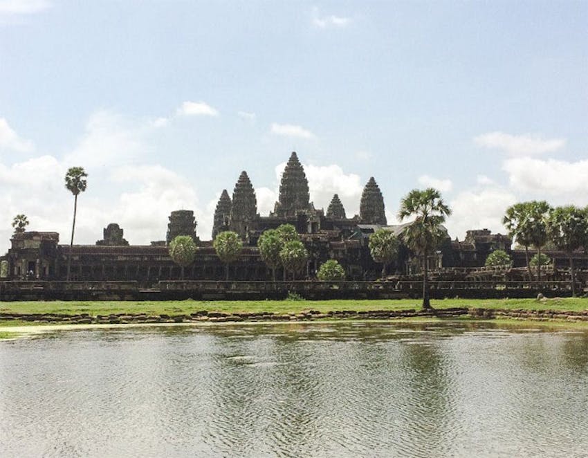 Visiting the Temples of Angkor Wat as a Senior volunteer with IVHQ in Cambodia