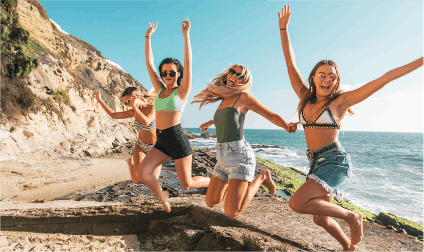 high school and college students enjoying their gap year, OE and sabbatical service volunteer program abroad