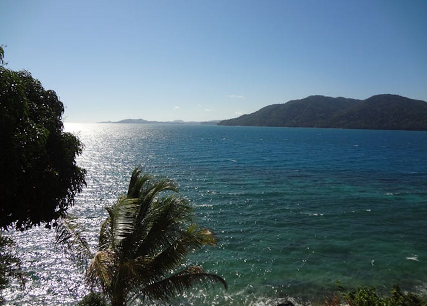 Looking over the coast of Madagascar as an IVHQ volunteer