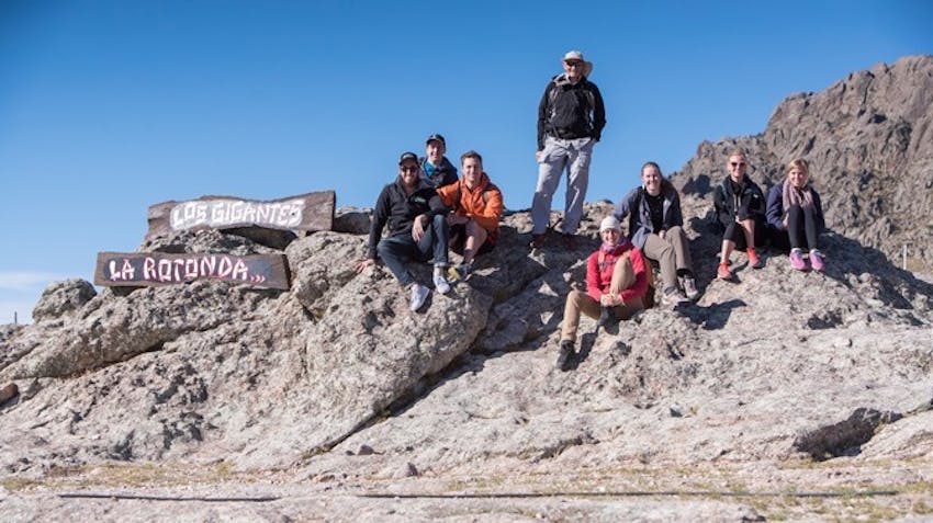 IVHQ volunteers visiting Los Gigantes in Argentina