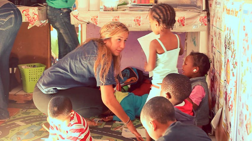 Volunteer in childcare in South Africa with IVHQ