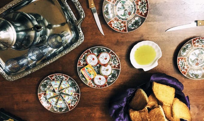 What kind of food can I expect when I volunteer in Morocco