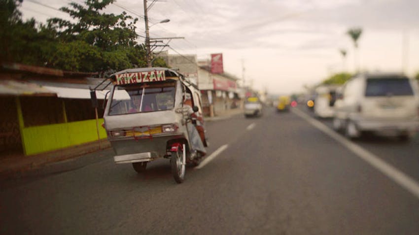 Volunteer transport in the Philiipines with International Volunteer HQ