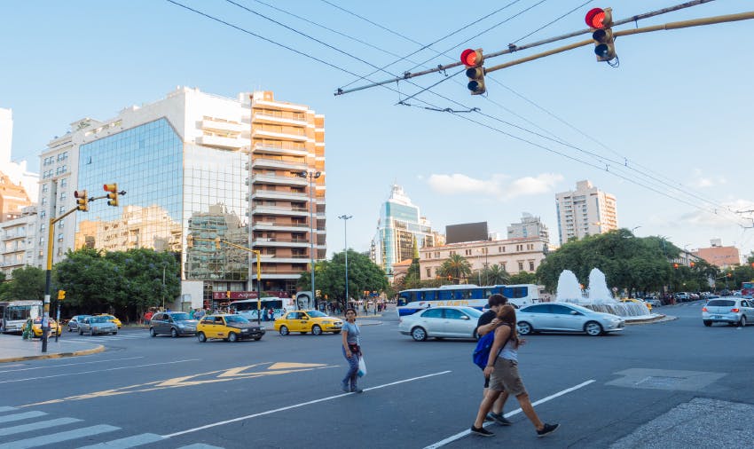 A nice day on road in Argentina