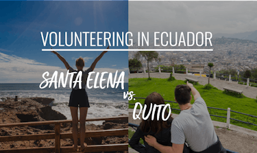 Volunteering In Ecuador: Quito vs. Santa Elena