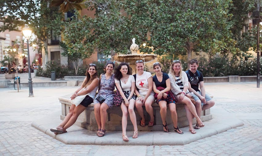 Group of IVHQ volunteers in Spain