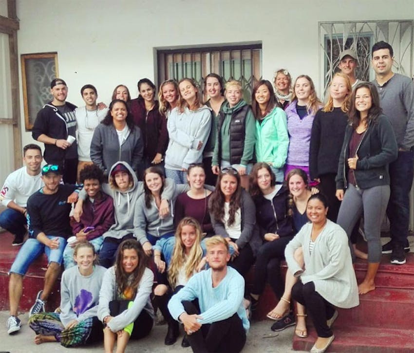 Meeting volunteers from around the world in South Africa with IVHQ