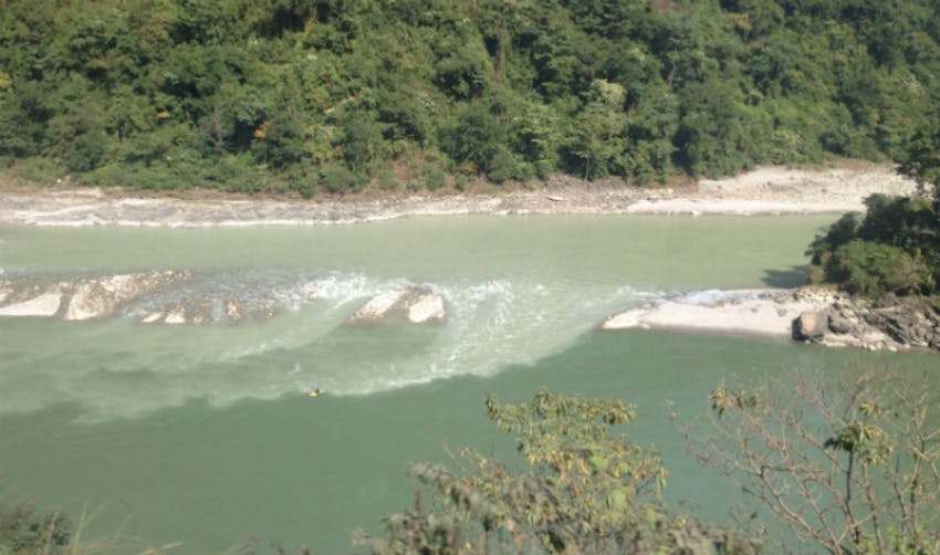 Volunteers On the Trishuli River in Nepal