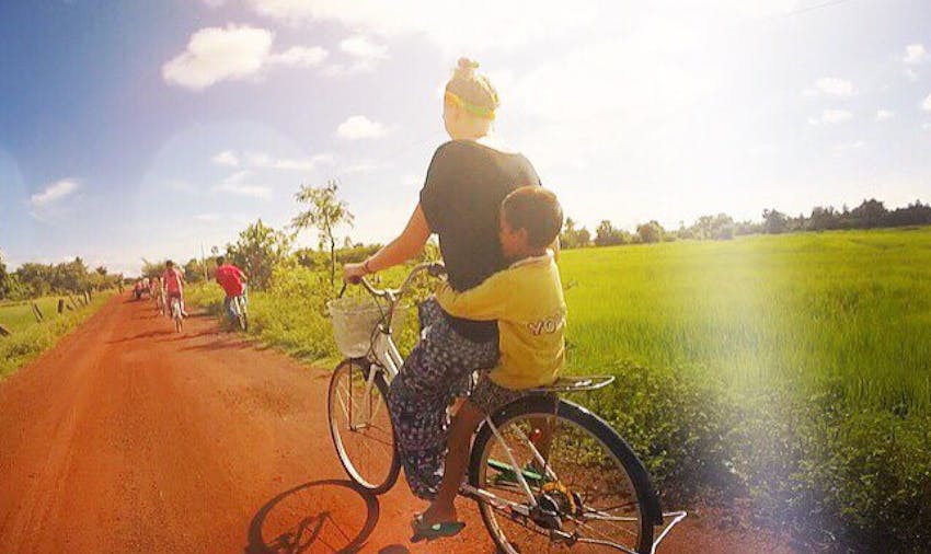 Enjoy the countryside in Cambodia