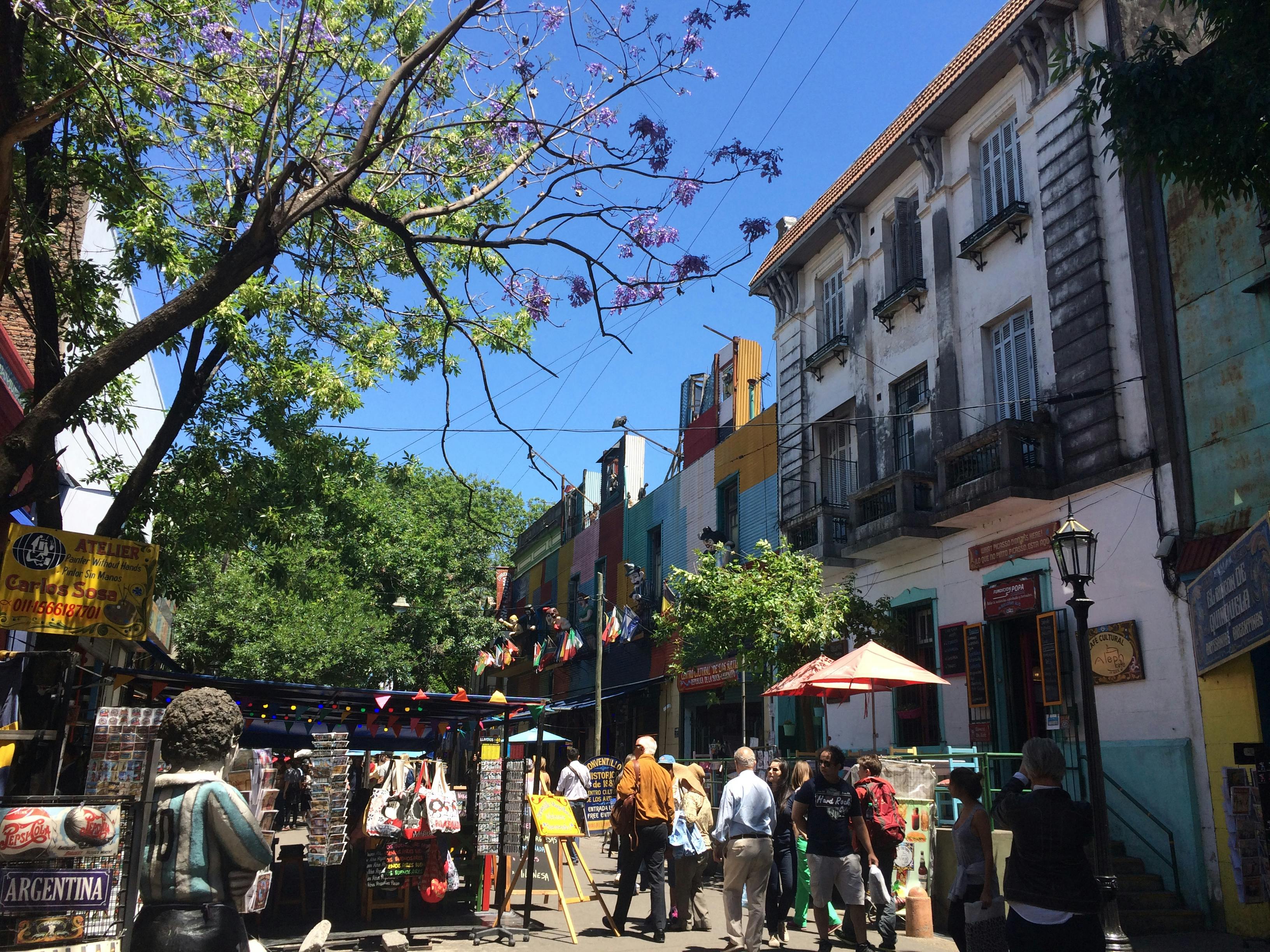 Exploring Argentina La Boca Markets with IVHQ