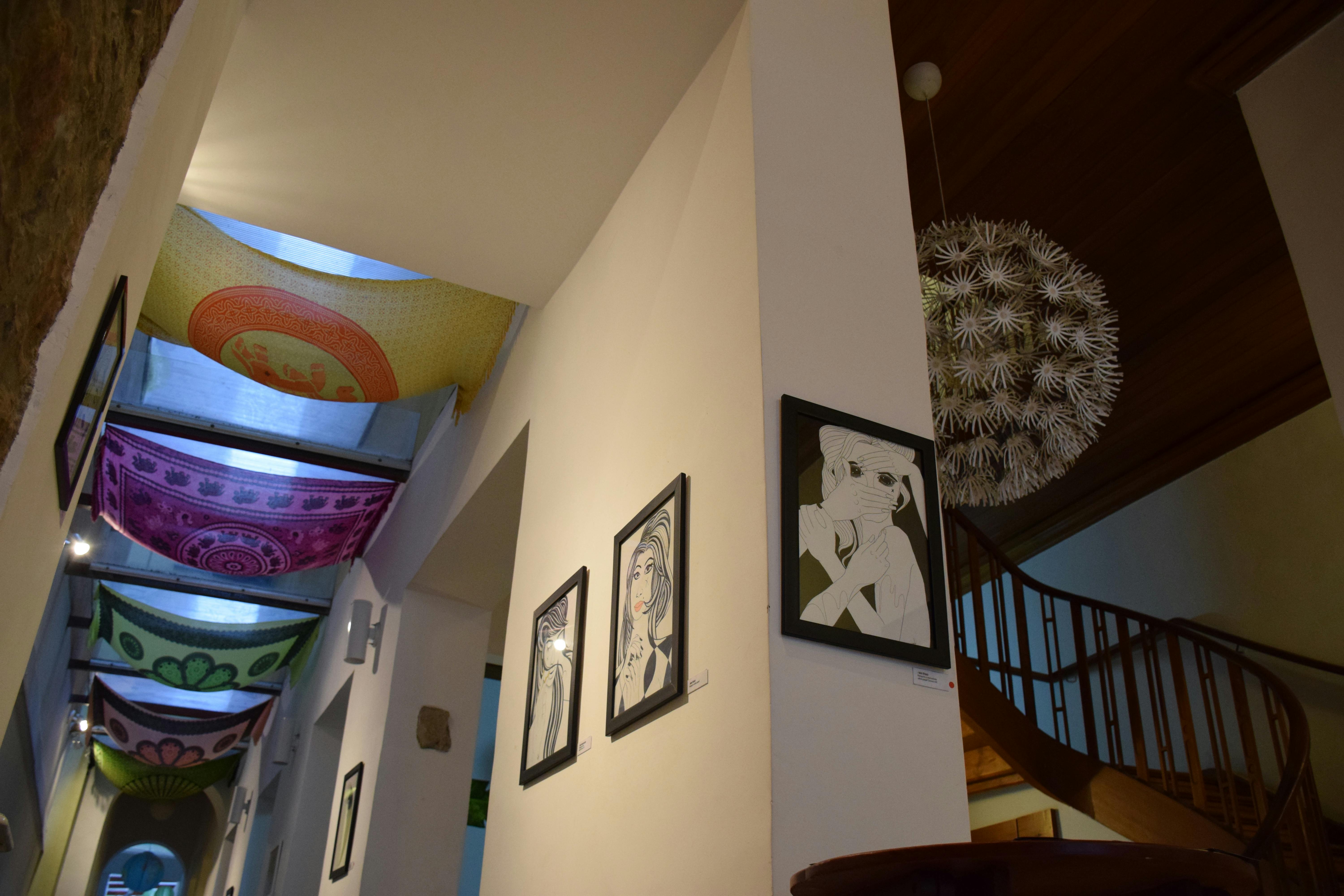 Interior of IVHQ volunteer accommodation in Brazil