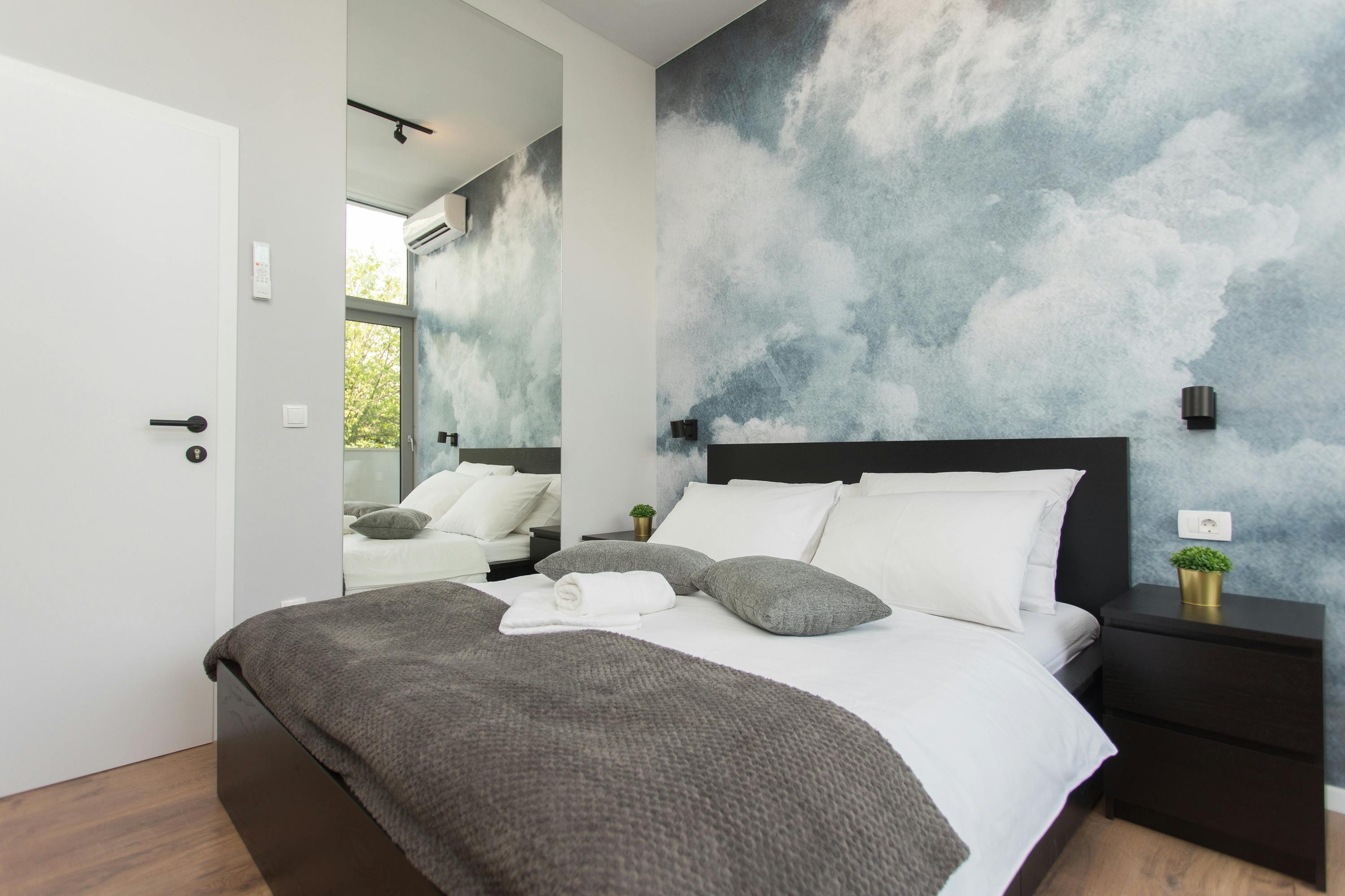 Hostel bedroom upgrade in Split, Croatia while abroad with IVHQ