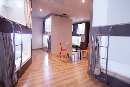 Volunteer accommodation bedroom in Split, Croatia with IVHQ