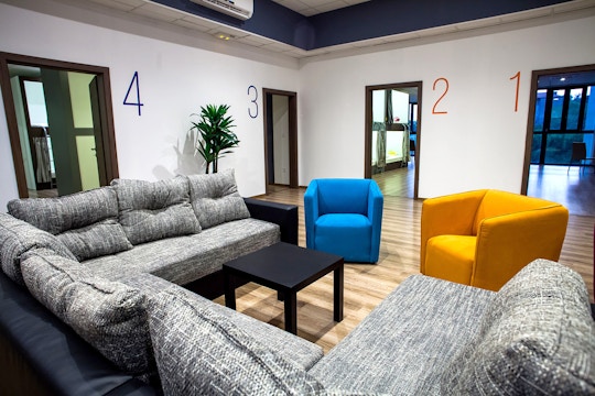 IVHQ Volunteer living social room in Croatia accommodation