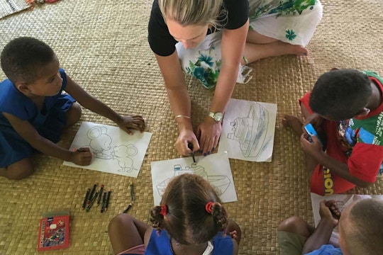 Volunteer in Kindergarten in Fiji