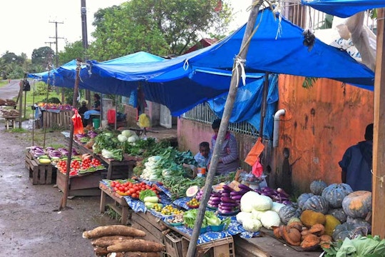Fresh food markets in Fiji
